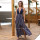 Women Sexy Beach Spaghetti Strap Deep V-neck Dress